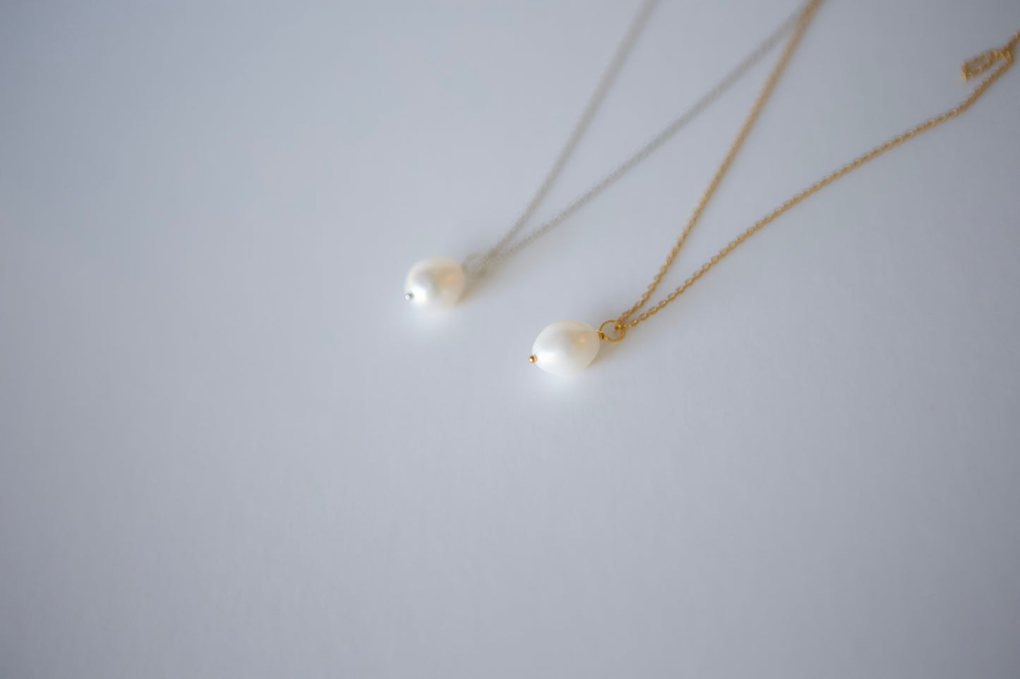 Small Baroque Pearl Adjustable Necklace