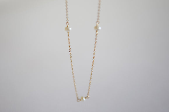 Pearl Gold Filled Necklace