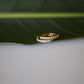 Tiny Pearl Eternity 18K Gold-Plated Ring Size 6