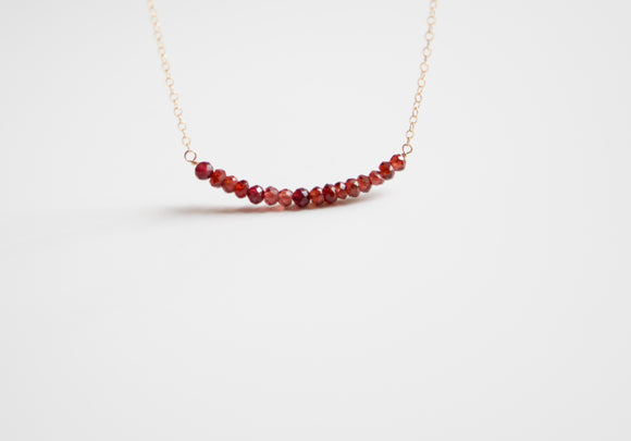 Buy Red Garnet Oval Necklace Wedding Gift Bridal Necklace Online in India -  Etsy | Bridal necklace, Necklace online, Red garnet necklace