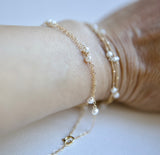 Pearl Gold Filled Adjustable Neacklace