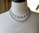 Multi Color Freshwater Pearl Adjustable Necklace